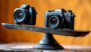 מה הבדל בין מצלמת DSLR לבין מצלמת Mirrorless?